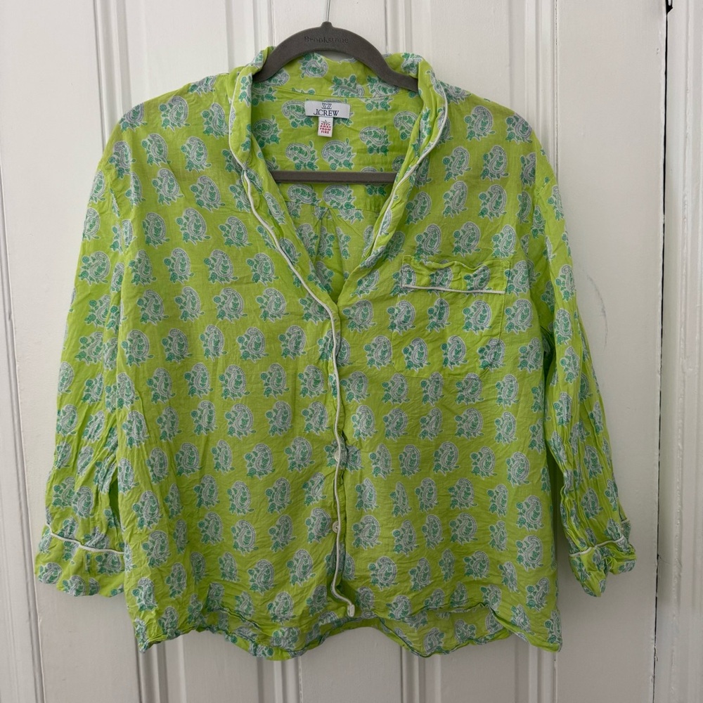 SZ x JCrew Pajama Set